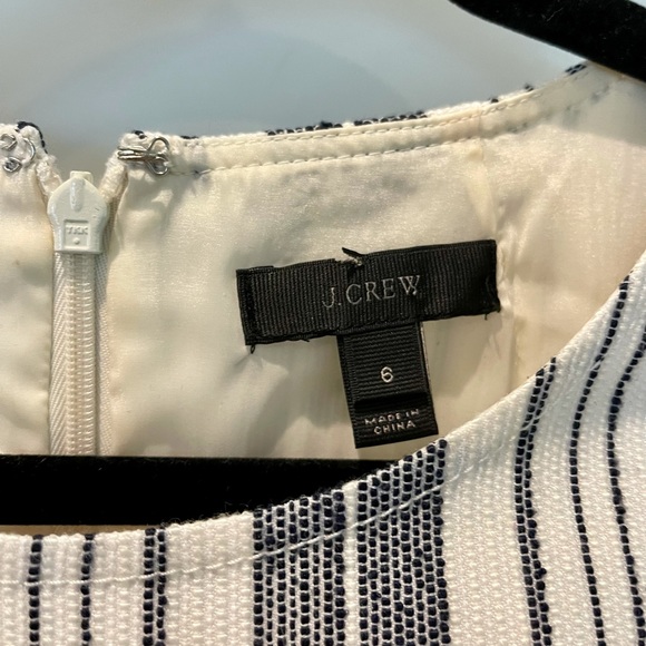 J. Crew Striped Tweed Sheath Dress - Picture 5 of 5